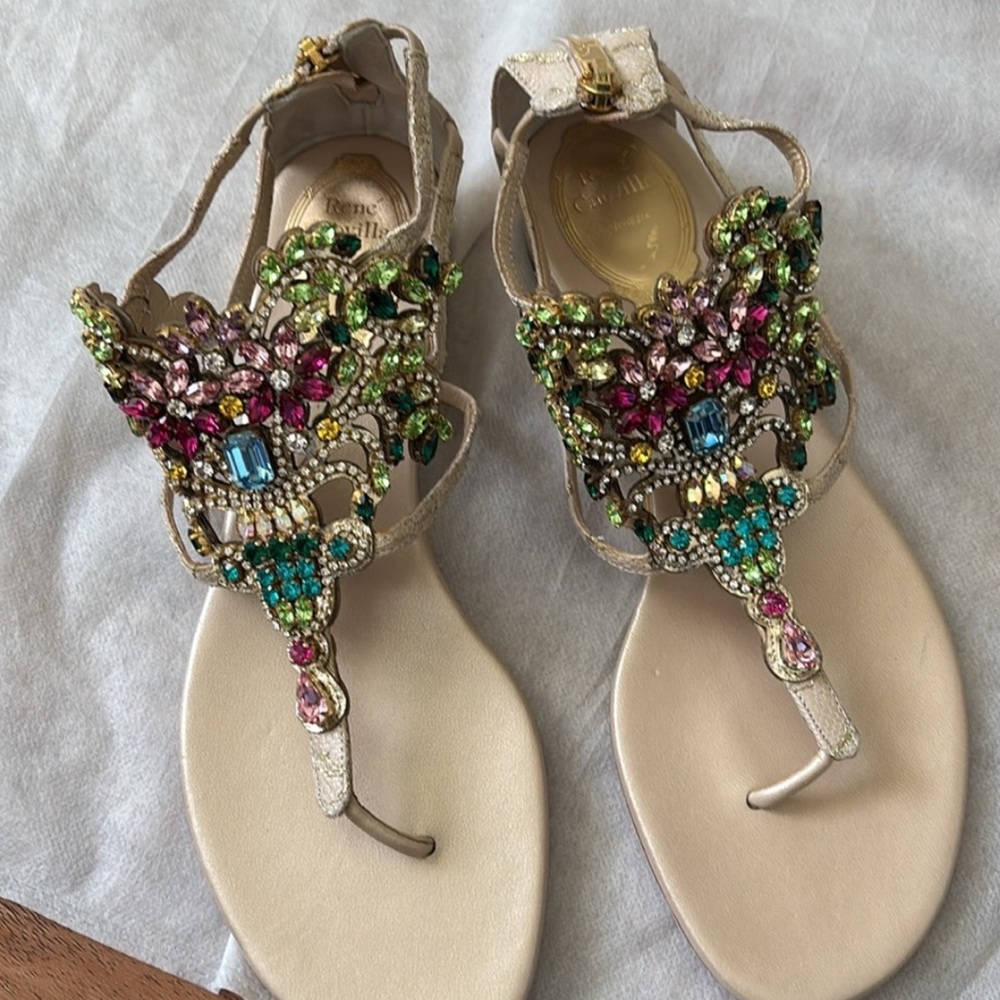 Rene Caovilla 38.5 sandals